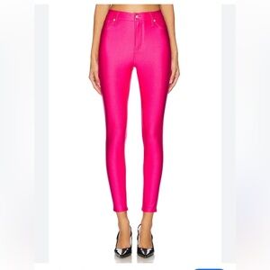 Compression Shine Good Waist Good American Bright Pink Pants